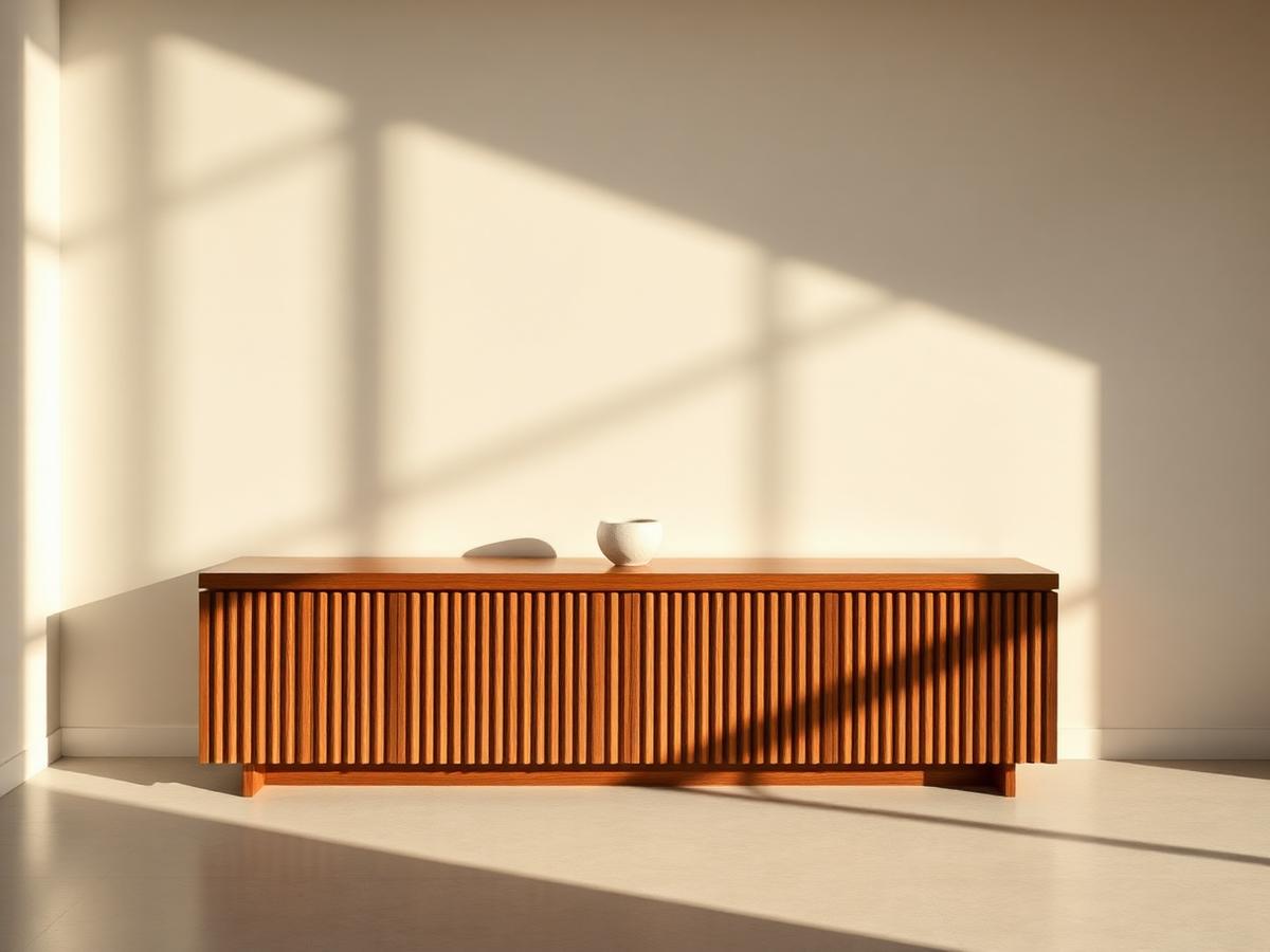Elegant storage and console design