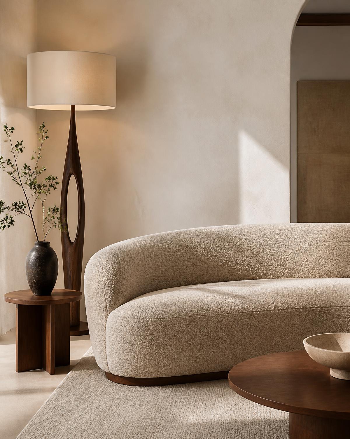 Statement living room sofa design